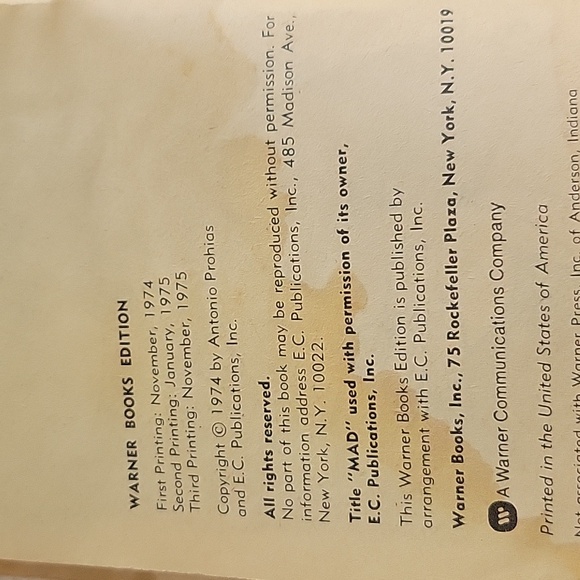 Spy vs Spy By Prohias The Fourth Mad Vintage Paperback. - Picture 5 of 16